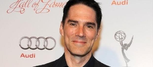 Thomas Gibson, Image via YouTube/Entertainment Tonight Thomas Gibson, Image via YouTube/Entertainment Tonight