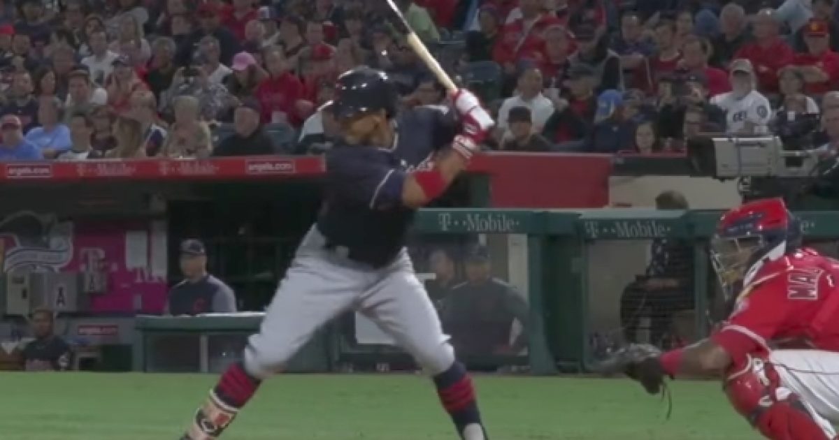 Francisco Lindor home run helps Indians defeat Angels 41