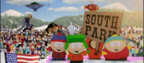 A clip of 'South Park.' [Image via YouTube/Hulu]
