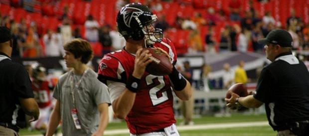 Matt Ryan has shown no signs of a Super Bowl hangover through two games. Image Source: Flickr Matt Ryan has shown no signs of a Super Bowl hangover through two games. Image Source: Flickr