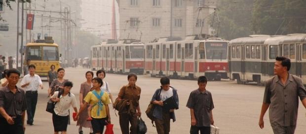 The streets of Pyongyang. https://c2.staticflickr.com/2/1383/1026427061_5d76dc0374_b.jpg The streets of Pyongyang. https://c2.staticflickr.com/2/1383/1026427061_5d76dc0374_b.jpg