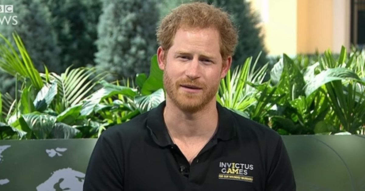 Prince Harry gets ready for the ‘Invictus Games’
