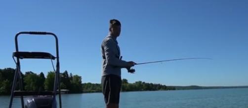 It's time to go fishing. [Image via YouTube/Chris Bulaw]
