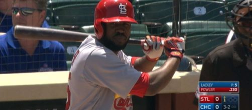 Dexter Fowler delivered several key hits in the Cardinals' 4-3 win over Pittsburgh on Friday. [Image via MLB/YouTube]