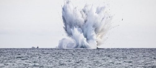 Jet dell'aeronautica militare si schianta in acqua