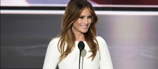 Melania Trump has a foreign accent. [Image via Flickr/Disney ABC]