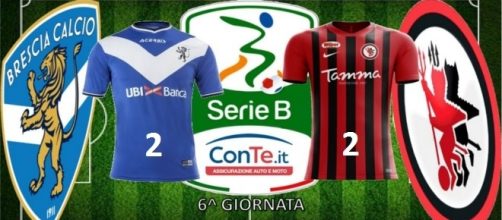 Termina 2-2 il match del "Rigamonti" tra Brescia e Foggia valido per la 6^ giornata del campionato di Serie B