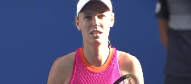 Caroline Wozniacki at 2017 Toray Pan Pacific Open in Tokyo/ Photo: screenshot via WTA official channel on YouTube Caroline Wozniacki at 2017 Toray Pan Pacific Open in Tokyo/ Photo: screenshot via WTA official channel on YouTube