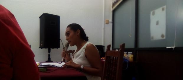 La regidora hizo hincapié en la importancia de la transparencia La regidora hizo hincapié en la importancia de la transparencia