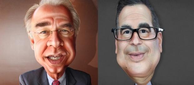 Secretaries Tom Price (Health & Human Services), Steve Mnuchin (Treasury Dept). [Image Credits: DonkeyHotey/ Flickr, CC BY 2.0) Secretaries Tom Price (Health & Human Services), Steve Mnuchin (Treasury Dept). [Image Credits: DonkeyHotey/ Flickr, CC BY 2.0)