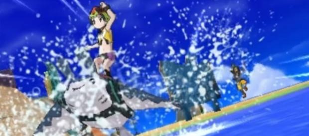 The upcoming game will feature a new surfing feature for players. Credits to: Youtube/The Official Pokemon Youtube Channel The upcoming game will feature a new surfing feature for players. Credits to: Youtube/The Official Pokemon Youtube Channel