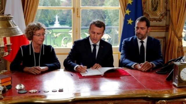 Emmanuel Macron a signé les ordonnances