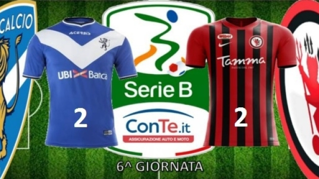 Termina 2-2 il match del "Rigamonti" tra Brescia e Foggia valido per la 6^ giornata del campionato di Serie B