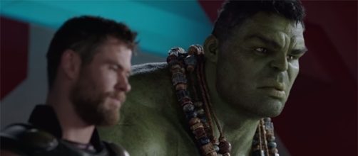 Chris Hemsworth and Mark Ruffalo reprise their roles as Thor and Hulk in the upcoming "Ragnarok" film. (YouTube/Marvel Entertainment)