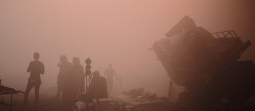 Scatto condiviso da Ron Howard sul set del film su Han Solo.