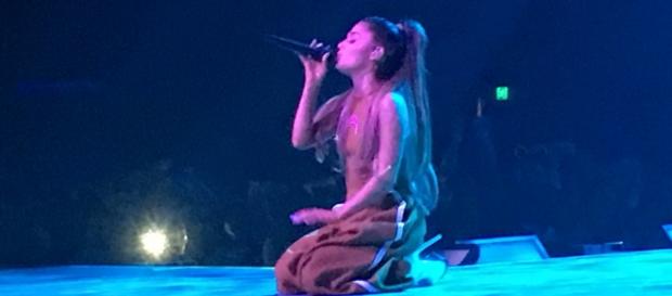 Ariana Grande Black Flower via Flickr Ariana Grande Black Flower via Flickr