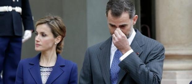 La reina Letizia junto al Rey Felipe VI. La reina Letizia junto al Rey Felipe VI.