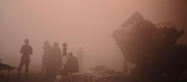 Scatto condiviso da Ron Howard sul set del film su Han Solo. Scatto condiviso da Ron Howard sul set del film su Han Solo.