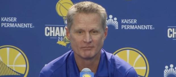 Steve Kerr said the Warriors will be better in the 2017-18 NBA season -- ESPN via YouTube Steve Kerr said the Warriors will be better in the 2017-18 NBA season -- ESPN via YouTube