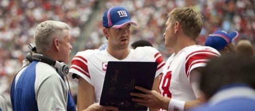 Coping with what looks to be a tough season for Eli Manning and the Giants. - AJ Guel via Wikimedia Commons