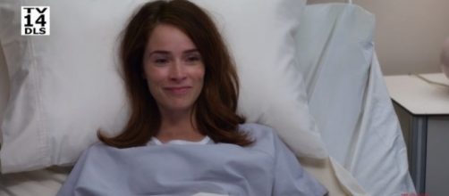 Abigail Spencer is Megan Hunt in "Grey's Anatomy" season 14. [Image credit: ABC/YouTube]