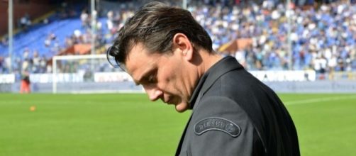 Vincenzo Montella, allenatore del Milan dal 2016.