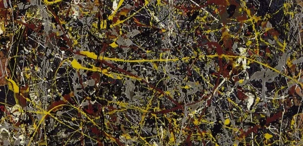 La obra más conocida de Jackson Pollock: "N° 5".