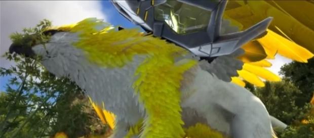 A Myth Griffin Emperor in 'ARK: Survival Evolved' - YouTube/KingDaddyDMAC A Myth Griffin Emperor in 'ARK: Survival Evolved' - YouTube/KingDaddyDMAC