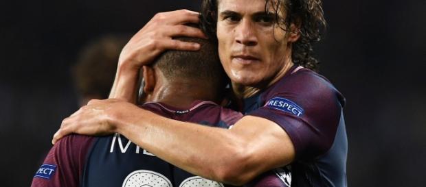 Cavani marcó el segundo el la victoria del PSG (Twitter - PSG Officiel). Cavani marcó el segundo el la victoria del PSG (Twitter - PSG Officiel).