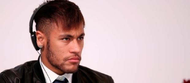 FC Barcelona's Neymar during a function in Doha. - https://www.flickr.com/photos/dohastadiumplusqatar/17145642931/ FC Barcelona's Neymar during a function in Doha. - https://www.flickr.com/photos/dohastadiumplusqatar/17145642931/