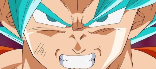 Goku's SSB in 'Dragon Ball Super' - Image via YouTube/QT Ent Goku's SSB in 'Dragon Ball Super' - Image via YouTube/QT Ent