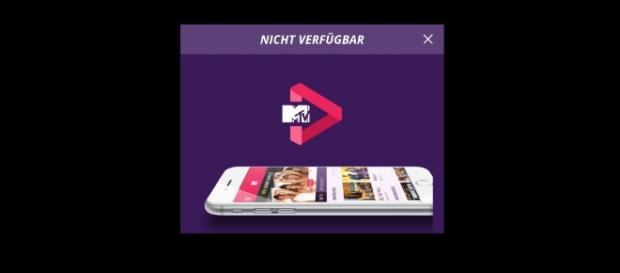 MTV Play App zeigt seit heute den Hinweis "Nicht Verfügbar" - Ende einer kurzen Revolution / Foto: Screenshot privat MTV Play App zeigt seit heute den Hinweis "Nicht Verfügbar" - Ende einer kurzen Revolution / Foto: Screenshot privat