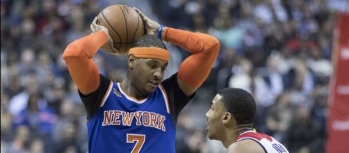 Carmelo Anthony during his days with the New York Knicks. Image Credit: Keith Allison, Flickr