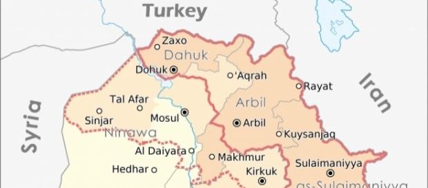 Autonomous Region Kurdistan [Image by Maximilian Dörrbecker (Chumwa) derviative work by ilyacadiz|Wikimedia Commons| Cropped Autonomous Region Kurdistan [Image by Maximilian Dörrbecker (Chumwa) derviative work by ilyacadiz|Wikimedia Commons| Cropped