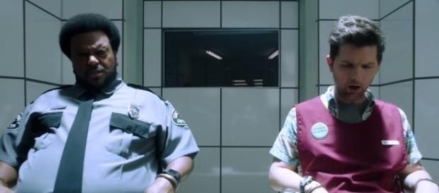 Craig Robinson and Adam Scott in Ghosted Trailer (Source: FOX via YouTube) Craig Robinson and Adam Scott in Ghosted Trailer (Source: FOX via YouTube)