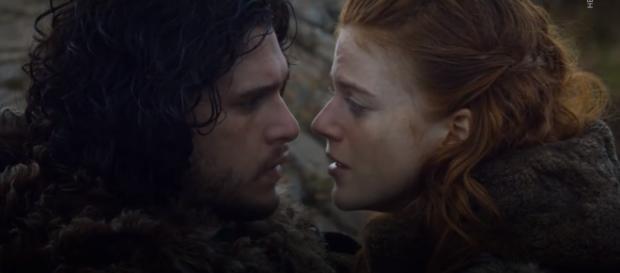 Kit Harington and Rose Leslie are reportedly engaged. Photo by Harper's BAZAAR/YouTube Screenshot Kit Harington and Rose Leslie are reportedly engaged. Photo by Harper's BAZAAR/YouTube Screenshot