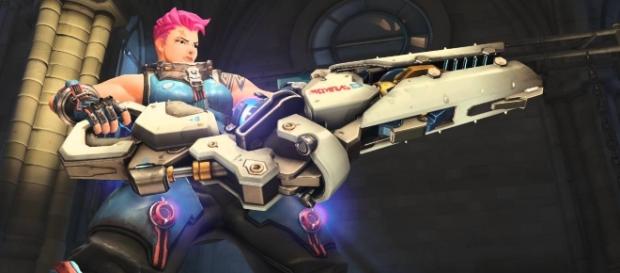 'Overwatch' hero Zarya. (image source: YouTube/Overwatch) 'Overwatch' hero Zarya. (image source: YouTube/Overwatch)