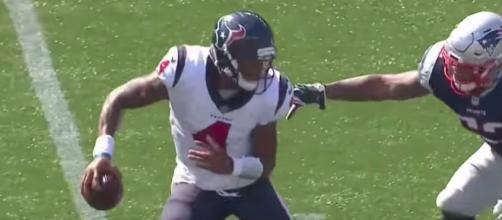 Rookie Deshaun Watson flashed some of his star potential in the Houston Texans' loss to the New England Patriots - YouTube/MLG Highlights