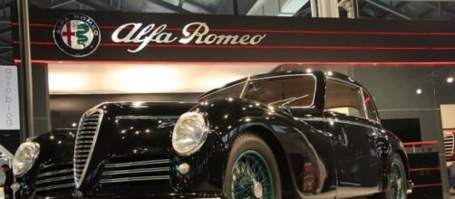 Alfa Romeo esposta alla fiera di Padova Auto e Moto d'epoca 2017