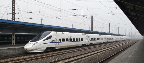 China's high-speed train network, [Image Credit: Karya Sendiri / Wikimedia]
