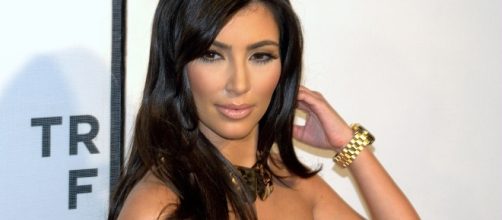 Kim Kardashian claps back at a media outlet over 'fake story' on Kylie Jenner's rumored pregnancy. (Wikimedia/David Shankbone)