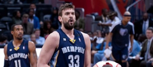 Marc Gasol shoots the free throw | Flickr | Keith Allison
