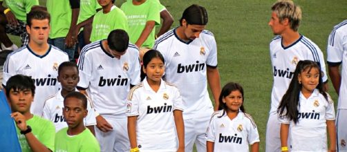Real Madrid players; (Image Credit: Goatling/Wikimedia Commons)