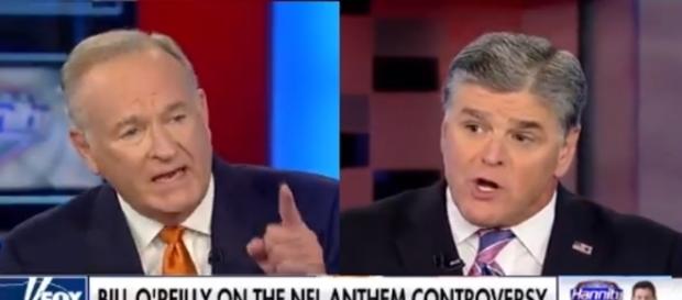 Bill O'Reilly and Sean Hannity on Fox News, vi Twitter Bill O'Reilly and Sean Hannity on Fox News, vi Twitter