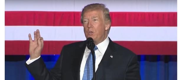 Donald Trump speaking in Indiana Image via Golden State Times/Youtube screen cap Donald Trump speaking in Indiana Image via Golden State Times/Youtube screen cap