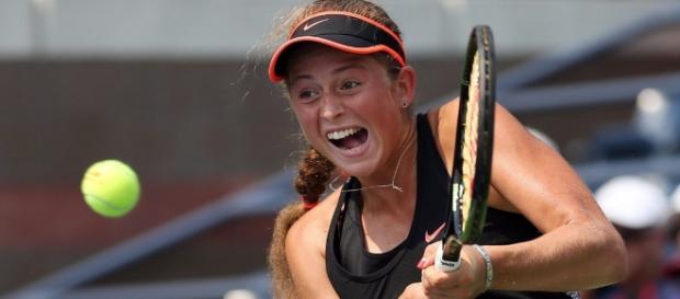 Jelena Ostapenko bat Naomi Broady et passe en finale à Québec ... - rds.ca Jelena Ostapenko bat Naomi Broady et passe en finale à Québec ... - rds.ca