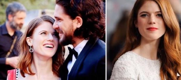 Kit harington and Rose Leslie are engaged! Celebrity Stars/YouTube Screen Cap Kit harington and Rose Leslie are engaged! Celebrity Stars/YouTube Screen Cap