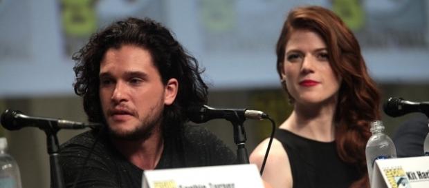 Kit Harington and Rose Leslie are reportedly engaged. (Wikimedia/Gage Skidmore) Kit Harington and Rose Leslie are reportedly engaged. (Wikimedia/Gage Skidmore)