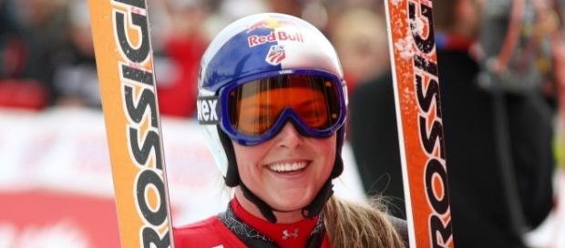 Lindsey Vonn wants to compete against men - Photo by Gerwig Loffelholz commons wikimedia :Vonn-lindse Lindsey Vonn wants to compete against men - Photo by Gerwig Loffelholz commons wikimedia :Vonn-lindse