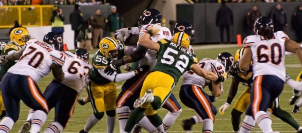 The Chicago Bears will be in town for a prime time tilt with Mike McCarthy's team. - Photo credit: Wikimedia Commons The Chicago Bears will be in town for a prime time tilt with Mike McCarthy's team. - Photo credit: Wikimedia Commons